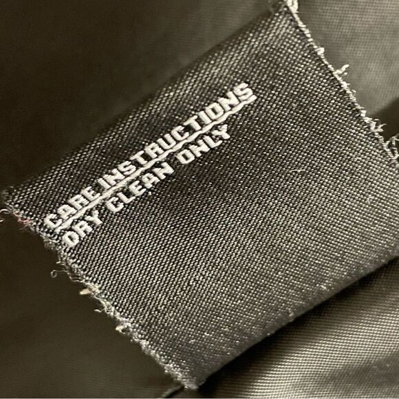 Jones New York Black Full Zip Winter Coat with Faux Fur Lined Hood (Small) - Picture 9 of 11